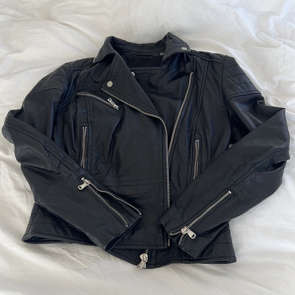 Leather Moto jacket